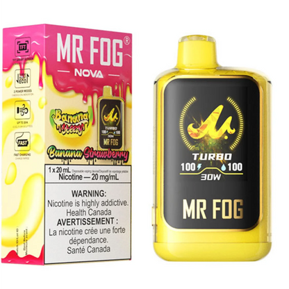 MR FOG NOVA 36K Banana Steezy Strawberry