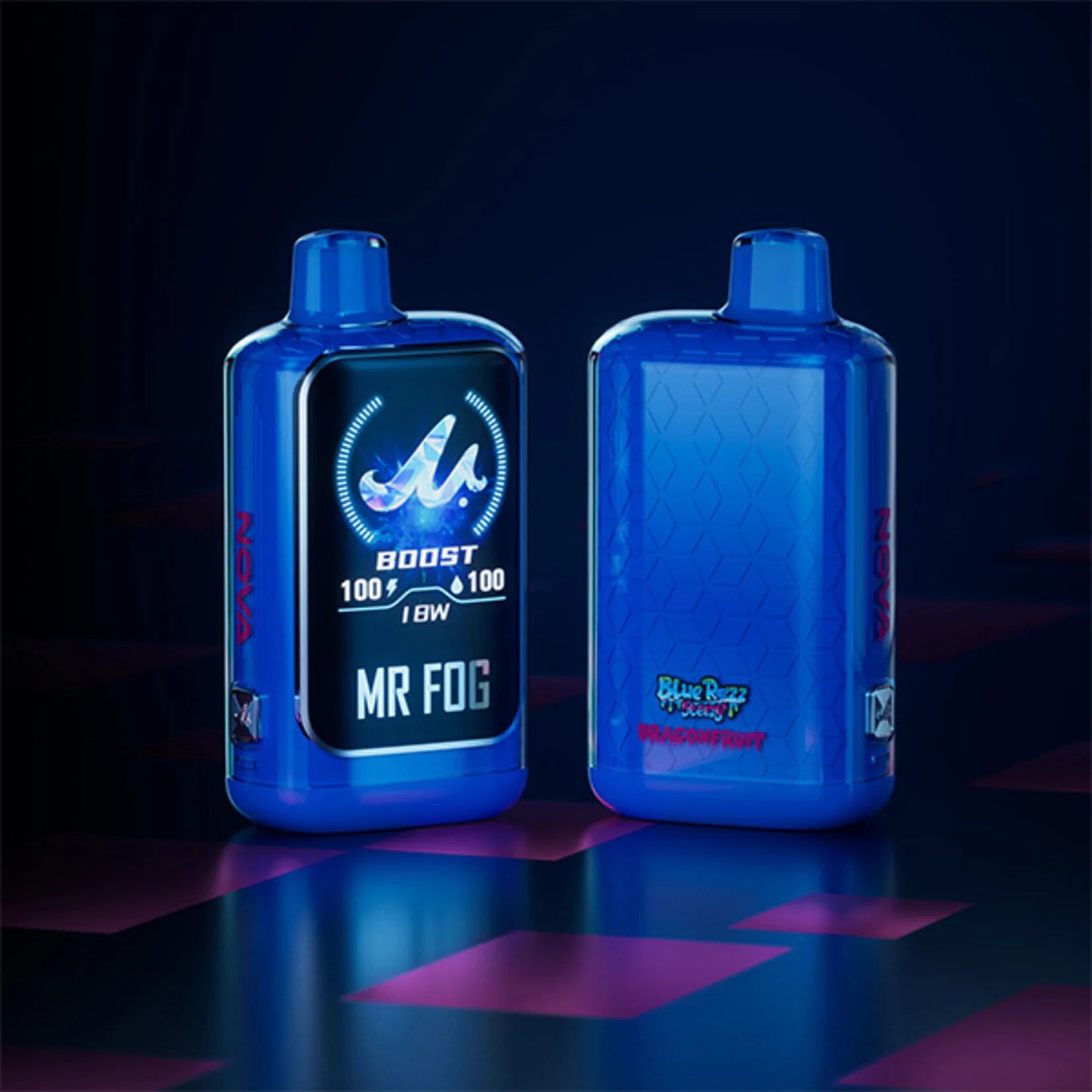 MR FOG NOVA 36K Disposable Vape - Blue Razz Steezy Dragonfruit Cloud Island Vapour MR FOG NOVA 36K Disposable Vape - Blue Razz Steezy Dragonfruit Cloud Island Vapour