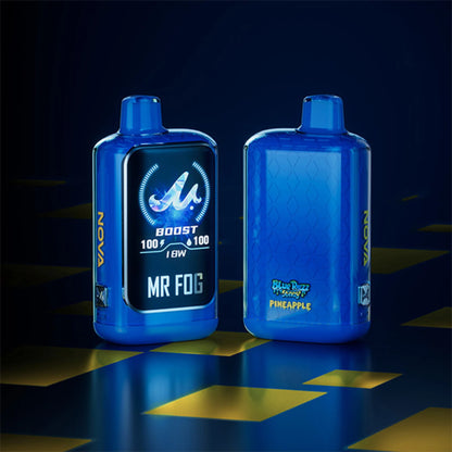MR FOG NOVA 36K Disposable Vape - Blue Razz Steezy Pineapple Cloud Island Vapour MR FOG NOVA 36K Disposable Vape - Blue Razz Steezy Pineapple Cloud Island Vapour