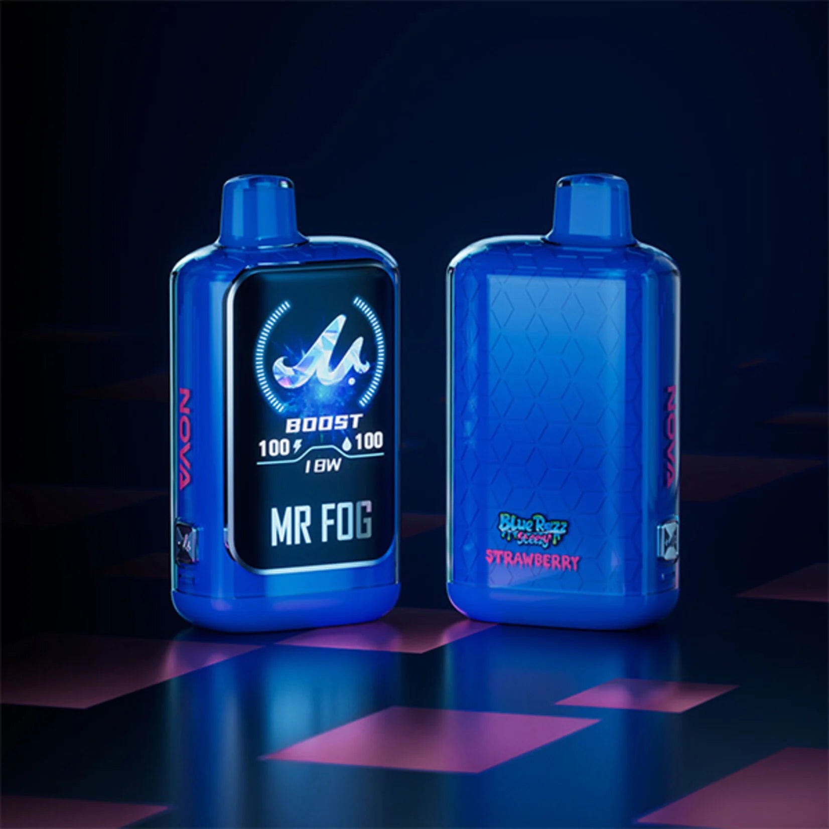 MR FOG NOVA 36K Disposable Vape - Blue Razz Steezy Strawberry – Cloud ...
