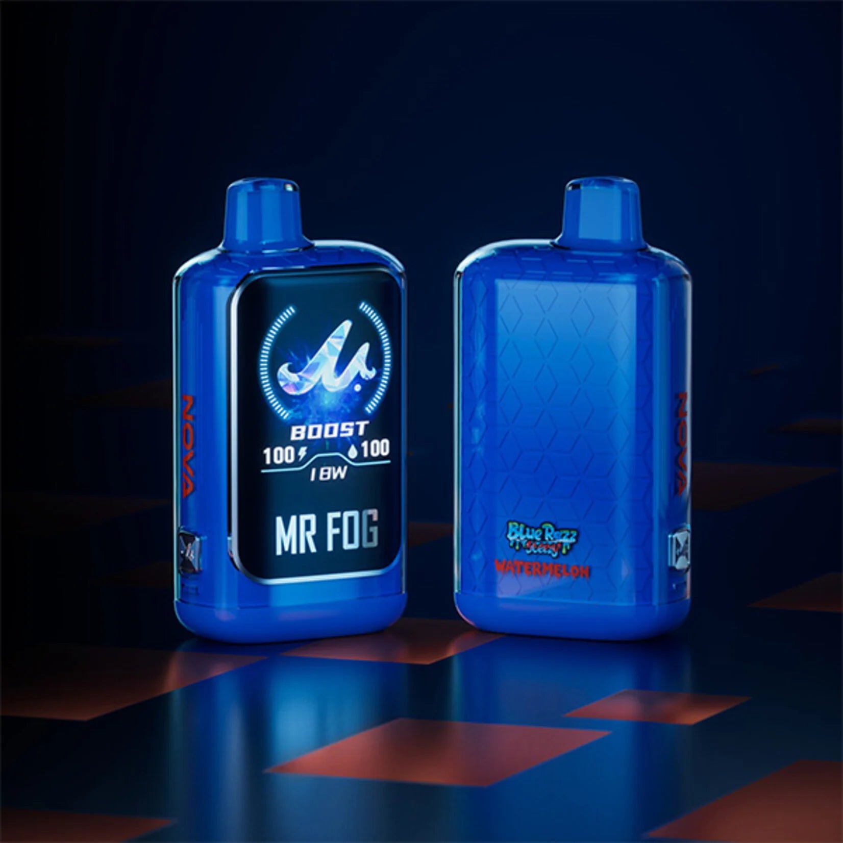 MR FOG NOVA 36K Disposable Vape - Blue Razz Steezy Watermelon Cloud Island Vapour MR FOG NOVA 36K Disposable Vape - Blue Razz Steezy Watermelon Cloud Island Vapour