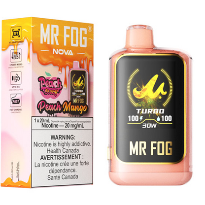 MR FOG NOVA 36K Disposable Vape - Peach Steezy Mango Cloud Island Vapour MR FOG NOVA 36K Disposable Vape - Peach Steezy Mango Cloud Island Vapour