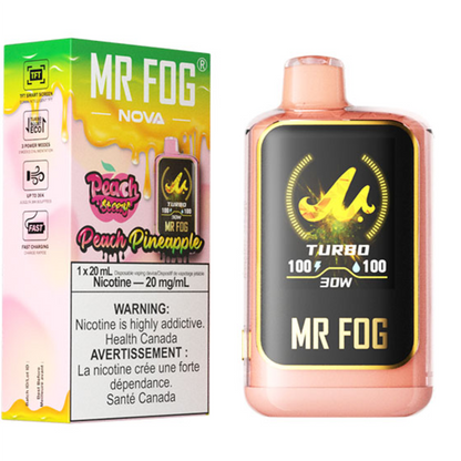 MR FOG NOVA 36K Peach Steezy Pineapple