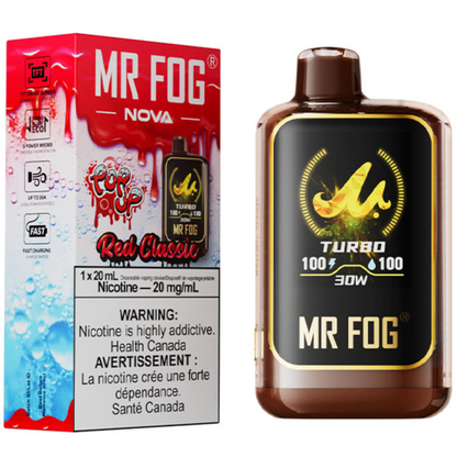 MR FOG NOVA 36K Popup Red Classic