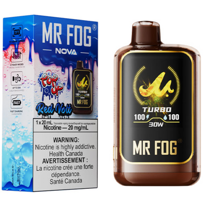 MR FOG NOVA 36K Popup Red Volt