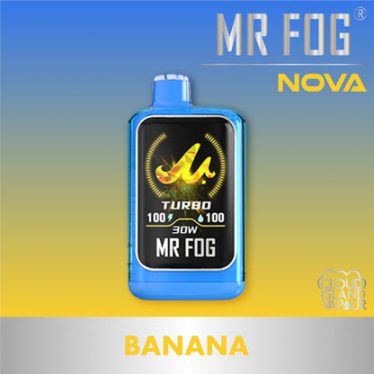 MR FOG NOVA Blue Razz Steezy Banana