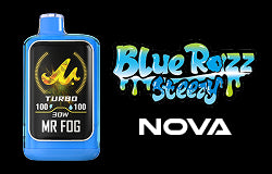 MR FOG NOVA Blue Razz Steezy Icon
