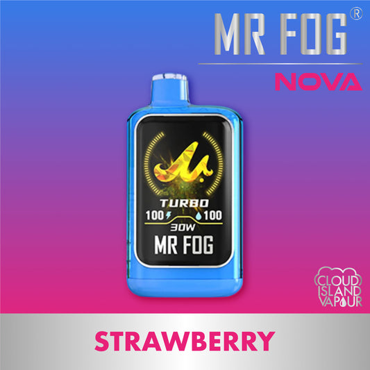 MR FOG NOVA Blue Razz Steezy Strawberry