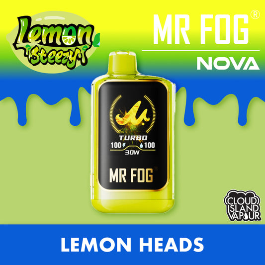MR FOG NOVA Lemon Steezy Lemon Heads