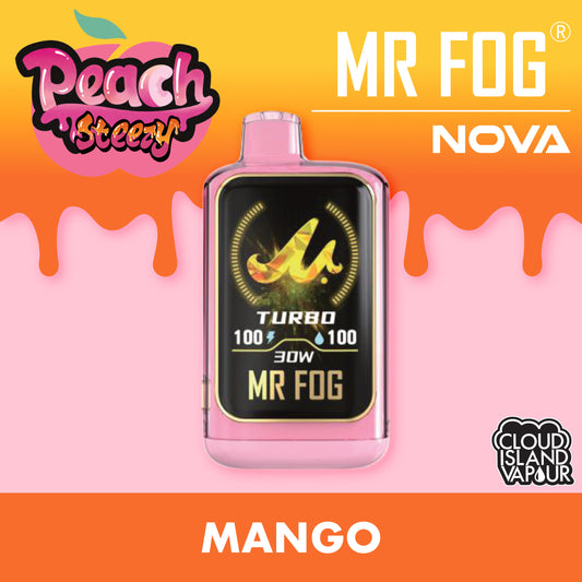MR FOG NOVA Peach Steezy Mango