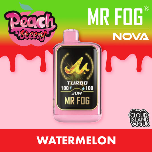 MR FOG NOVA Peach Steezy Watermelon