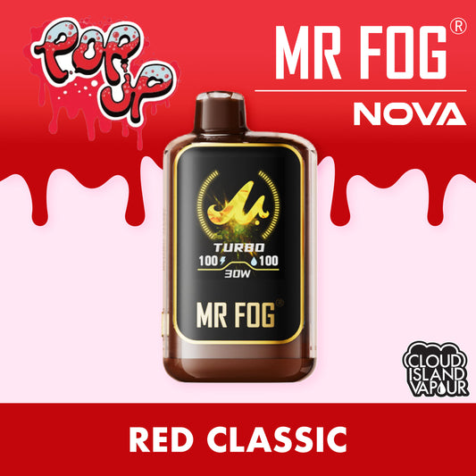 MR FOG NOVA Popup Red Classic