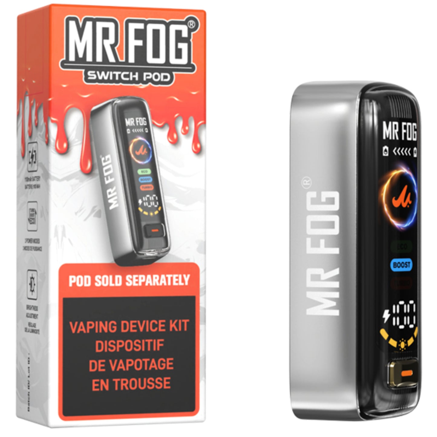 MR FOG SWITCH POD Device Battery