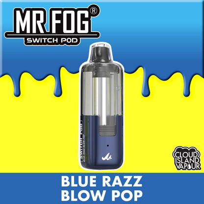 MR FOG SWITCH POD Pod Pack Blue Razz Blow Pop
