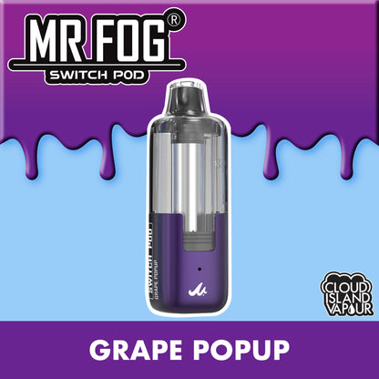 MR FOG SWITCH POD Pod Pack Grape Popup