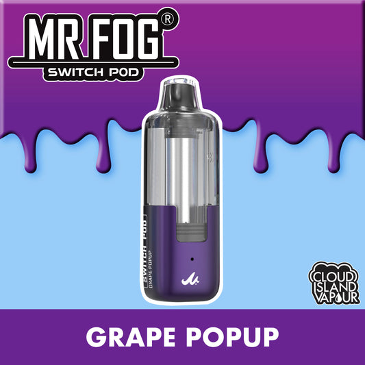 MR FOG SWITCH POD Pod Pack Grape Popup
