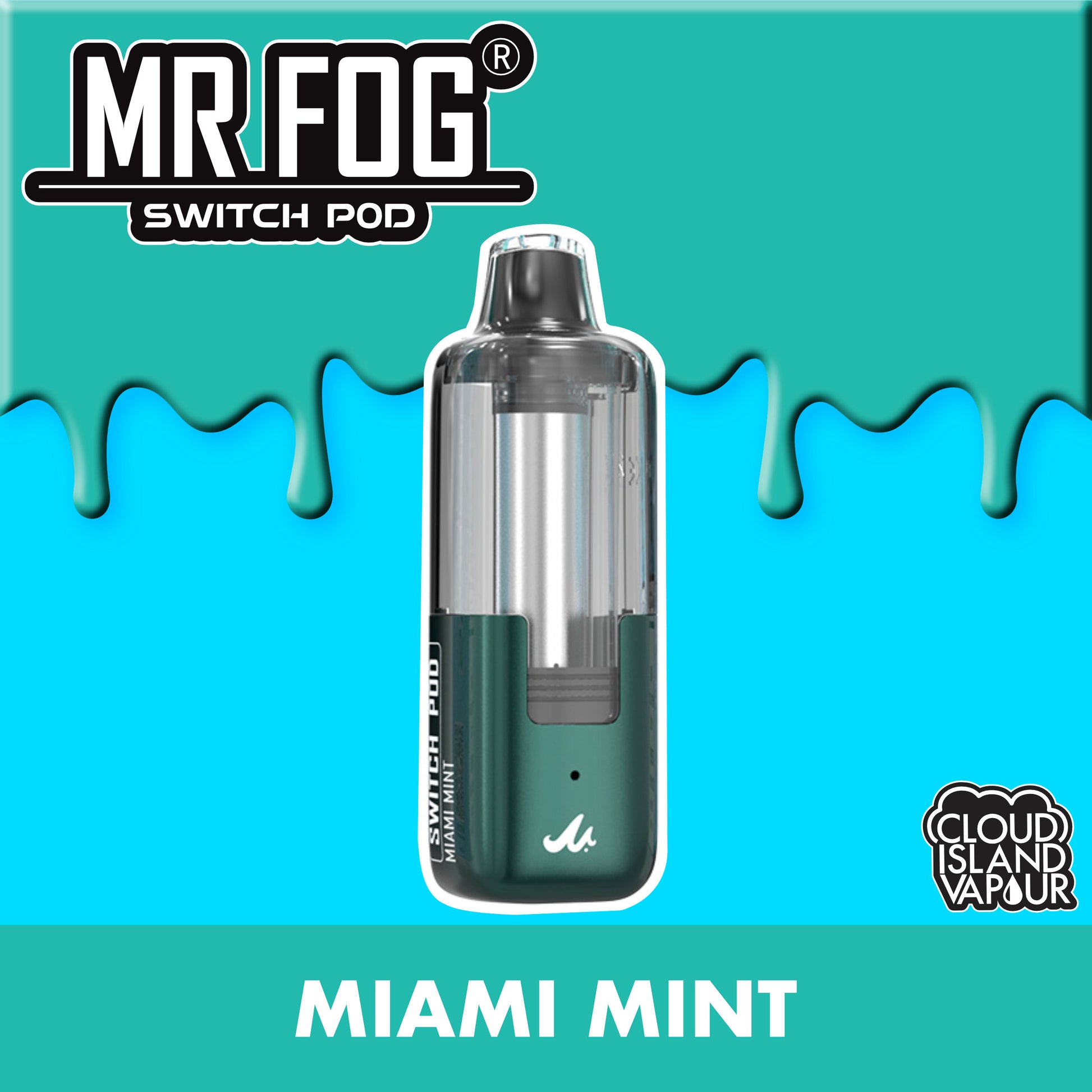 MR FOG SWITCH POD Pod Pack Miami Mint