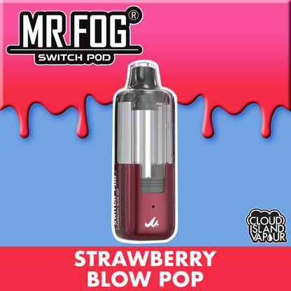 MR FOG SWITCH POD Pod Pack Strawberry Blow Pop