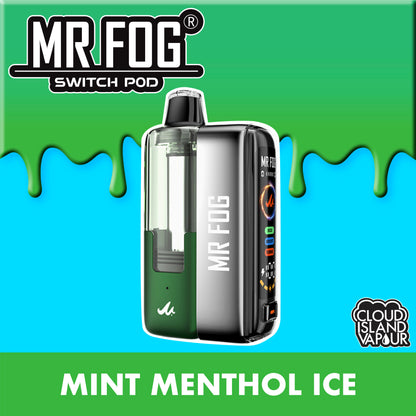 MR FOG SWITCH POD Starter Kit Mint Menthol Ice