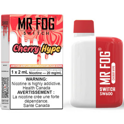 mr fog switch airflow MR FOG SWITCH SW600 Disposable Vape