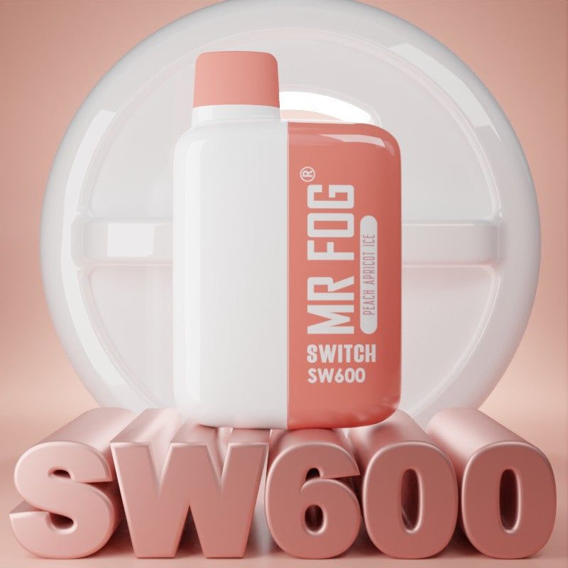 MR FOG SWITCH SW600 Disposable Peach Apricot Ice