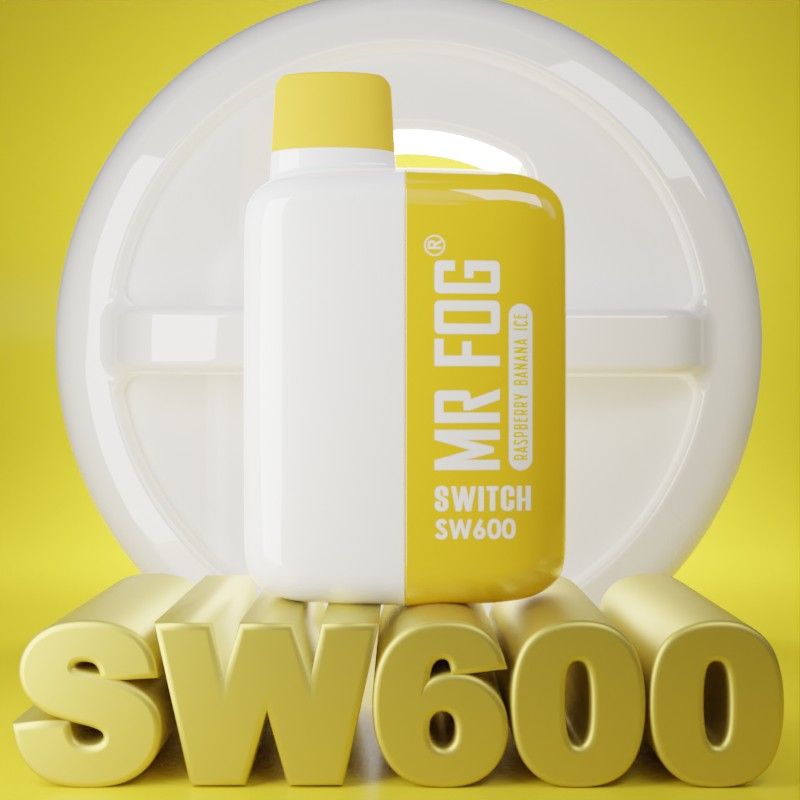 MR FOG SWITCH SW600 Disposable Raspberry Banana Ice
