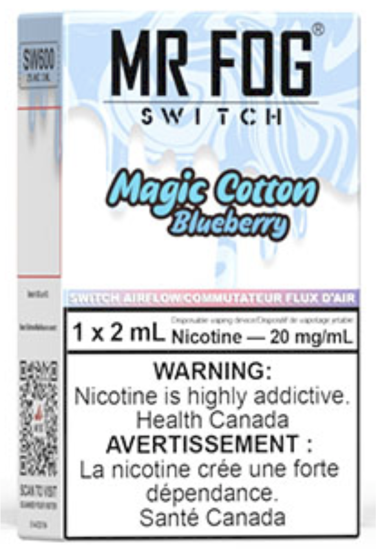 MR FOG SWITCH SW600 Disposable Vape Magic Cotton Blueberry