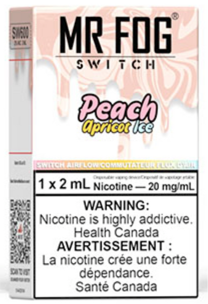 MR FOG SWITCH SW600 Disposable Vape Peach Apricot Ice