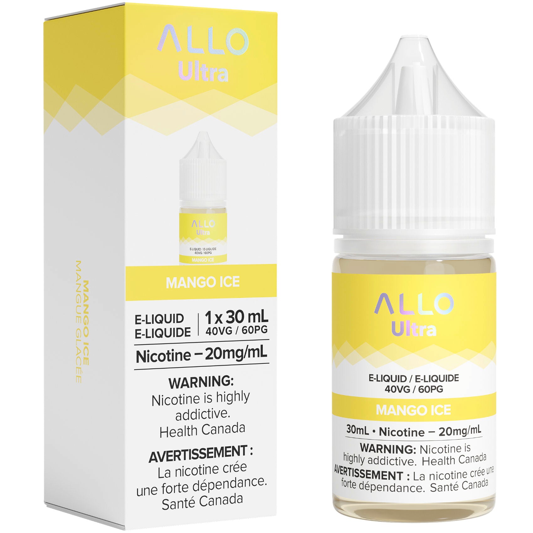 Mango Ice Allo Ultra E-Liquid