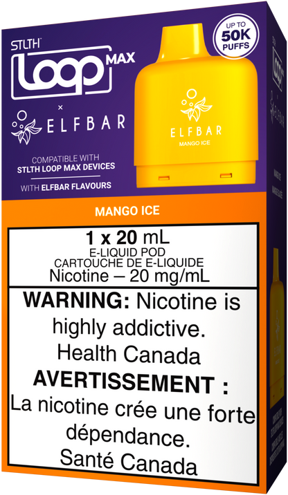 Mango Ice STLTH LOOP MAX X ELFBAR Pod Pack