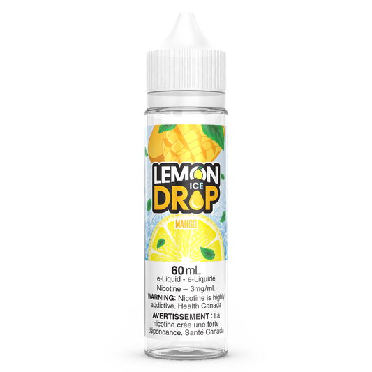 Mango LEMON DROP ICE Vape Juice E-Liquid 60mL Freebase