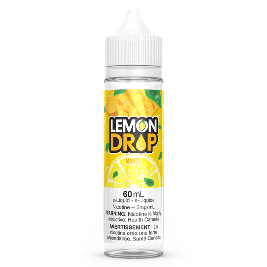 Mango LEMON DROP Vape Juice E-Liquid 60mL Freebase