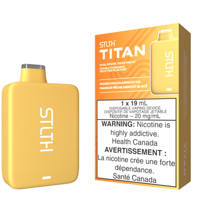 Mango Peach Apricot Ice STLTH TITAN Disposable Vape