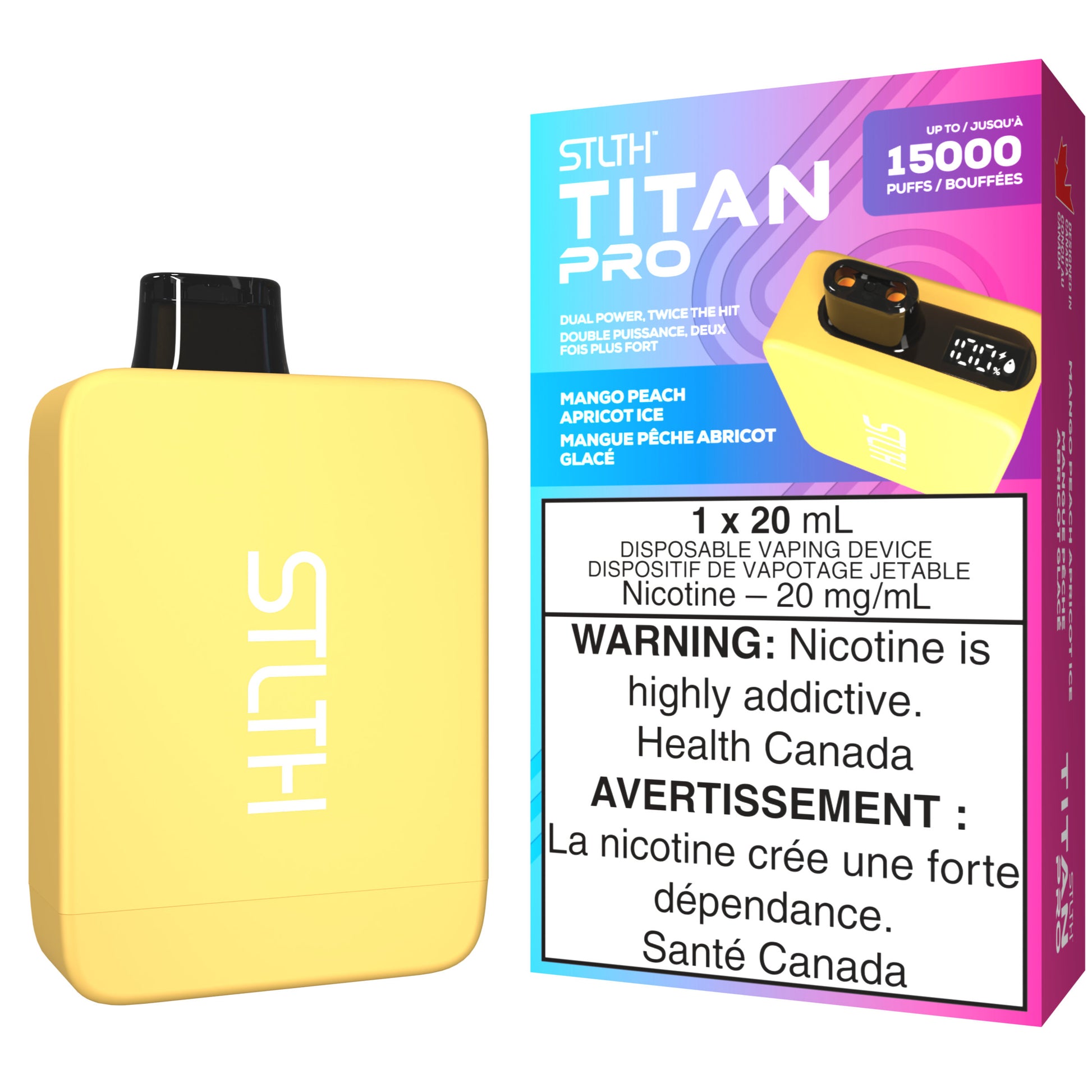 Mango Peach Apricot Ice STLTH TITAN PRO