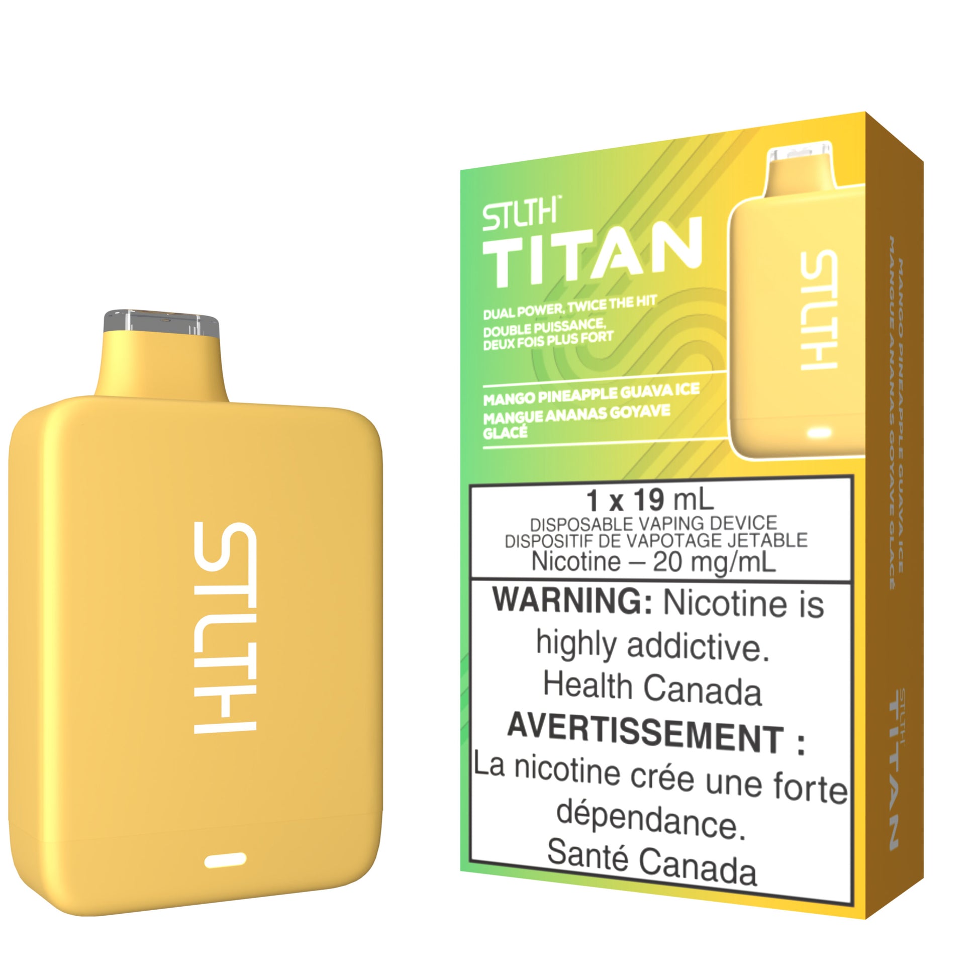 Mango Pineapple Guava Ice STLTH TITAN Disposable Vape