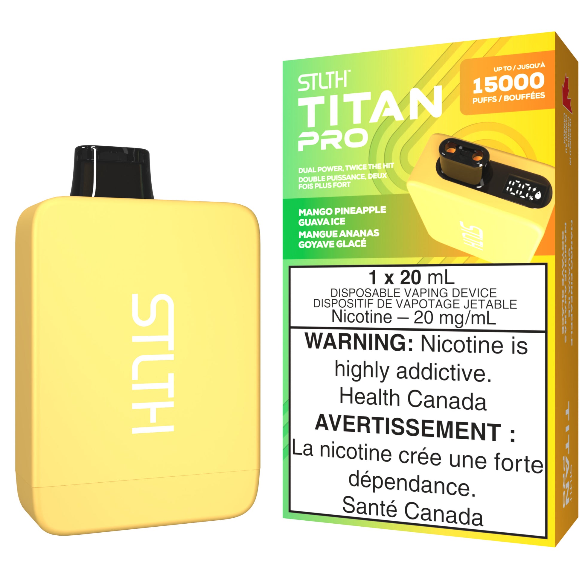 Mango Pineapple Guava Ice STLTH TITAN PRO