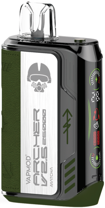 VAPMOD ARCHER V2.5 25000 Disposable Vape - Matcha Cloud Island Vapour VAPMOD ARCHER V2.5 25000 Disposable Vape - Matcha Cloud Island Vapour