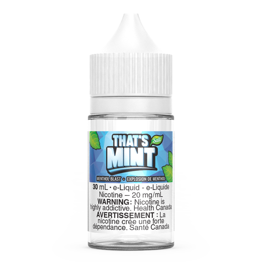 Menthol Blast Thats Mint Salt Nic Vape Juice