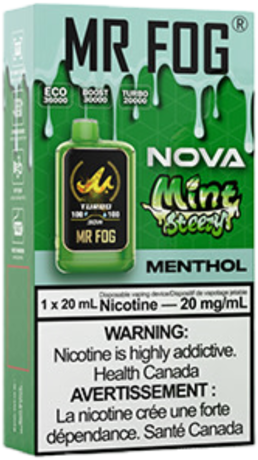 Menthol MR FOG NOVA Mint Steezy