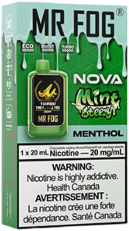 Menthol MR FOG NOVA Mint Steezy
