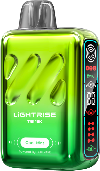 Mint Breeze Lost Vape Lightrise TB 18K Disposable Vape