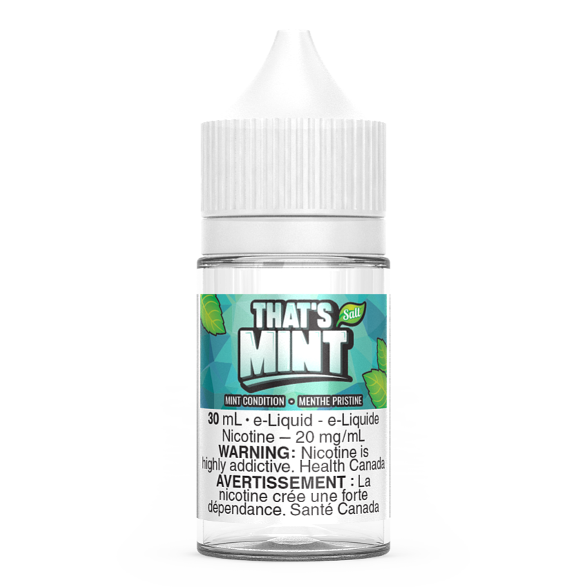 Mint Condition Thats Mint Salt Nic Vape Juice