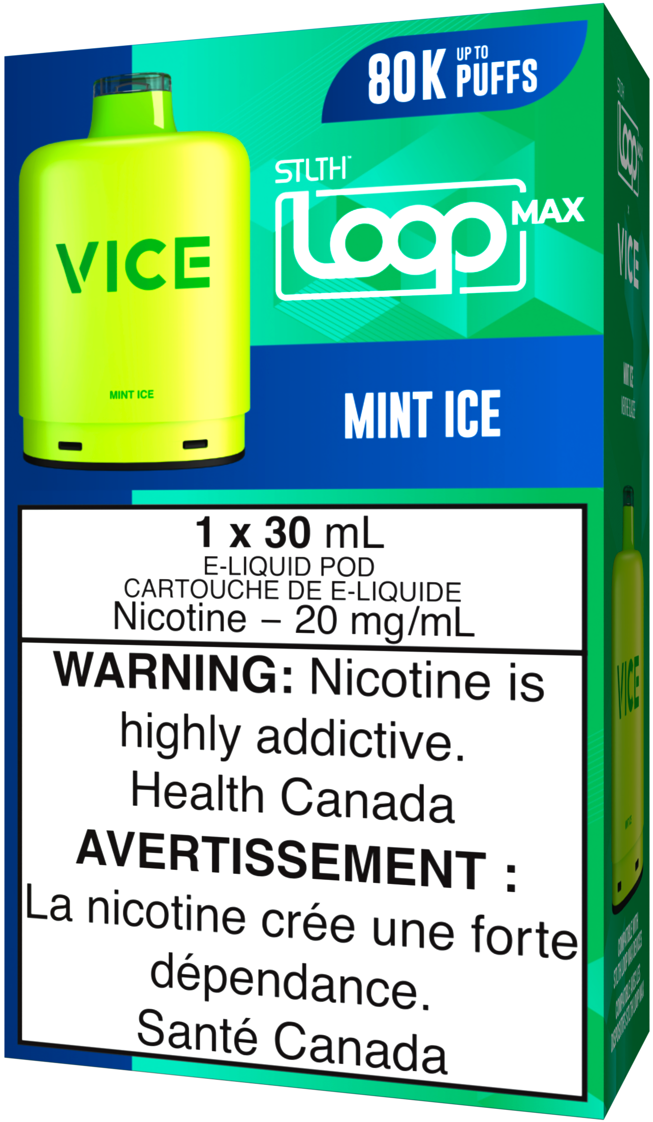 Mint Ice STLTH LOOP MAX X VICE Pod Pack