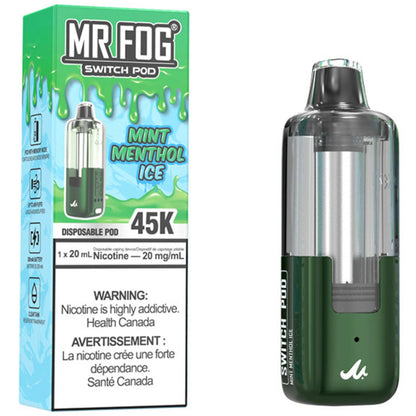 Mint Menthol Ice MR FOG SWITCH POD Pod Pack