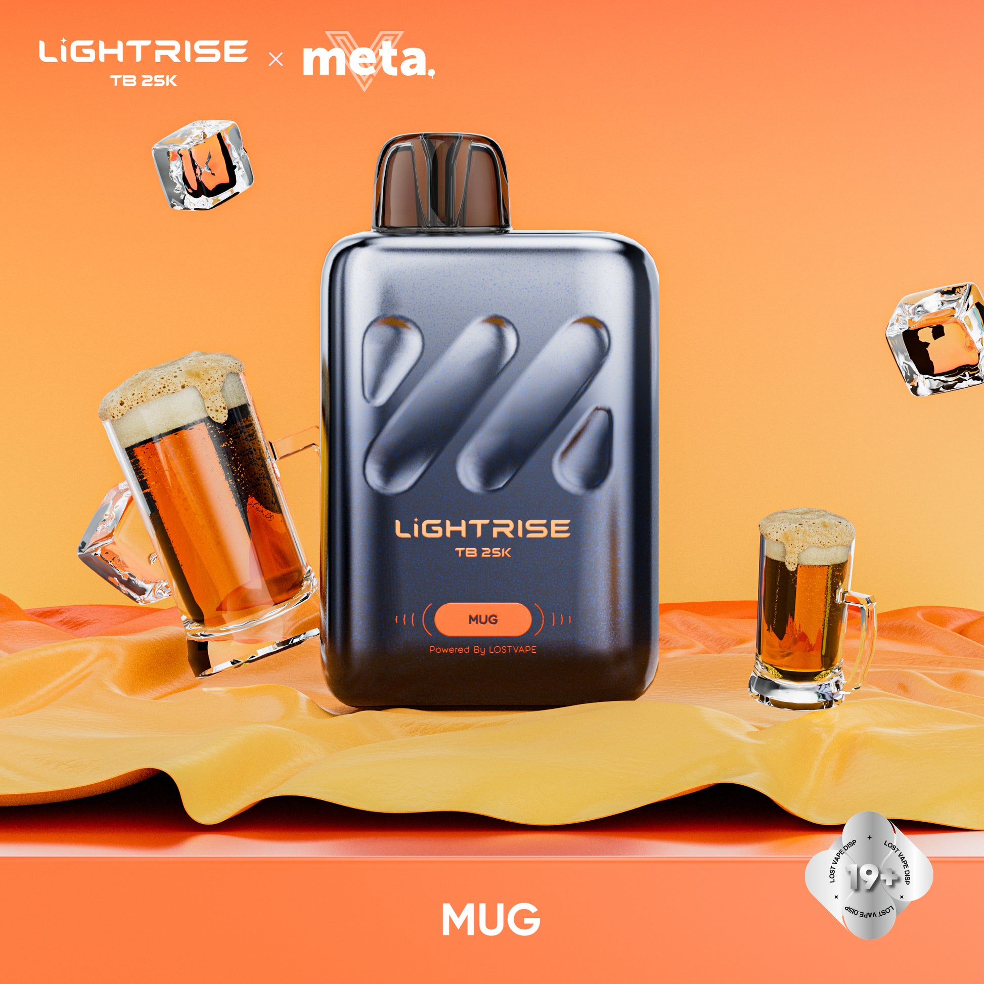 Mug Lost Vape Lightrise TB 25K Disposable Vape 25000 Puffs