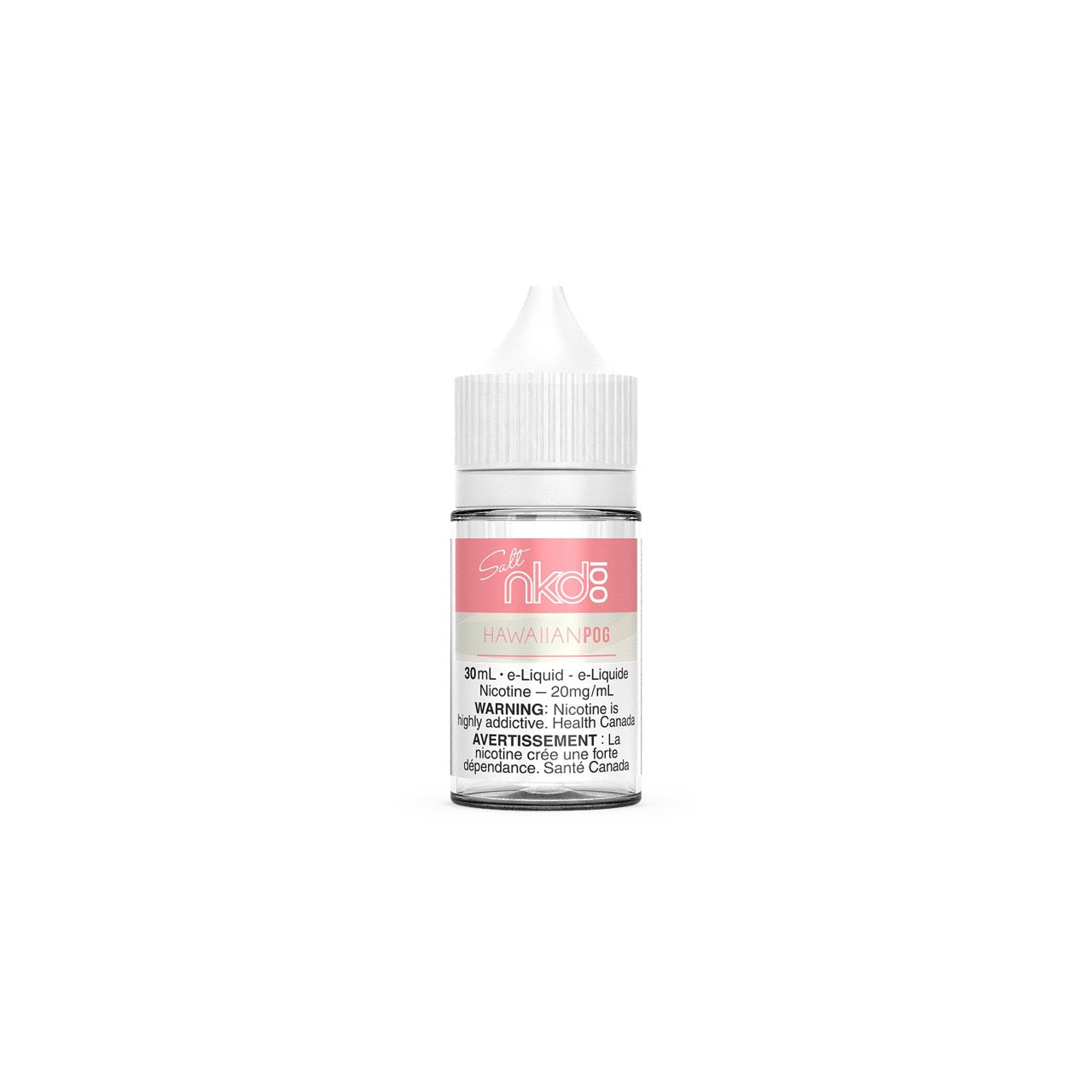 Naked 100 Salt Nic Ejuice 30ml bottle in the flavour Hawaiian Pog