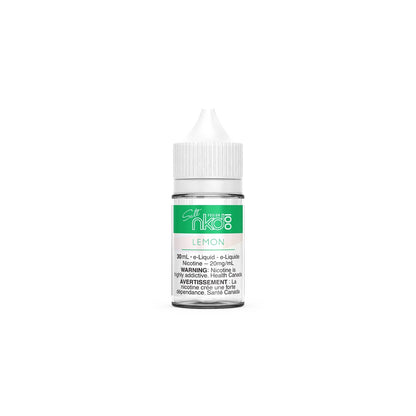 Naked 100 Salt Nic Ejuice 30ml bottle in the flavour Lemon 