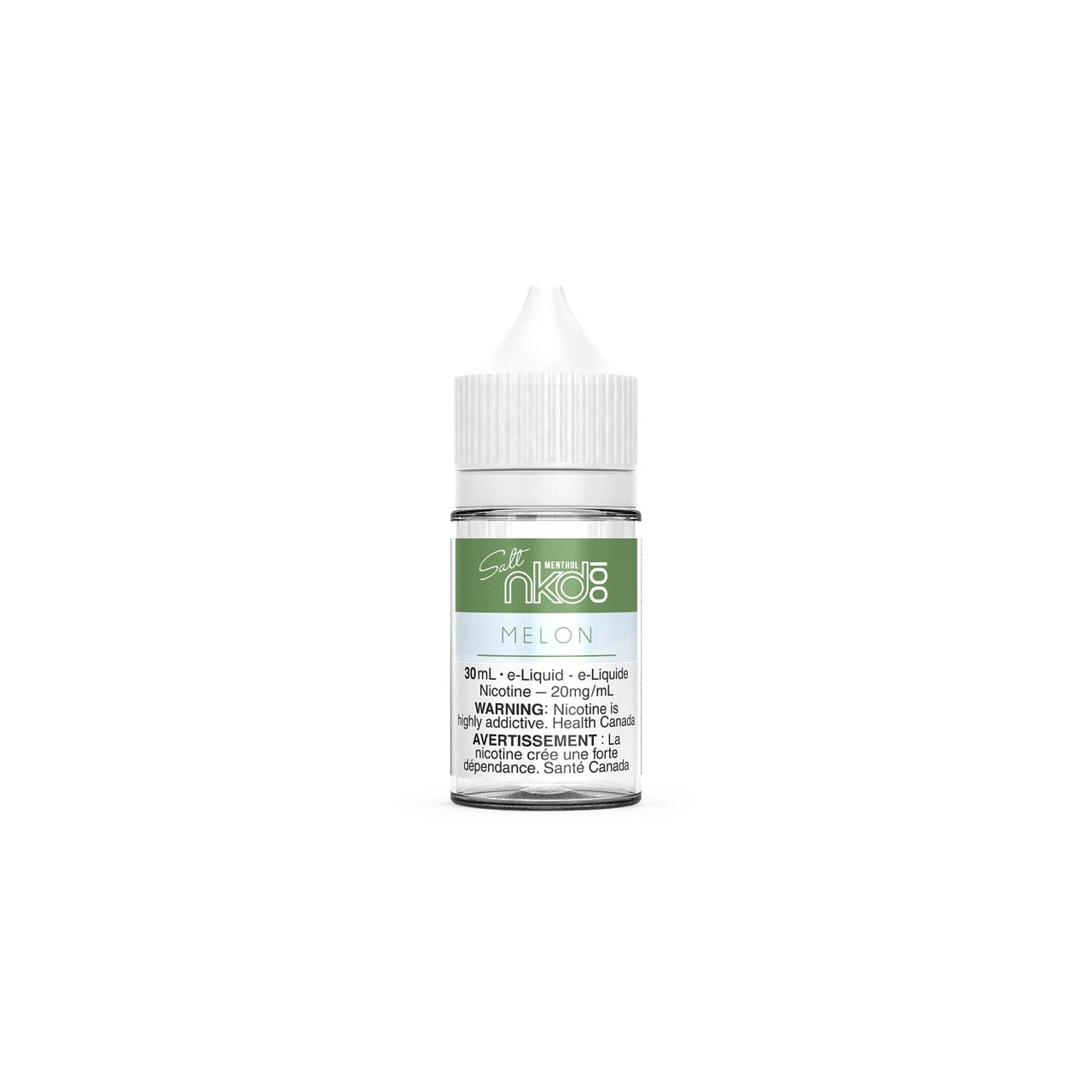 Naked 100 Salt Nic Ejuice 30ml bottle in the flavour Melon