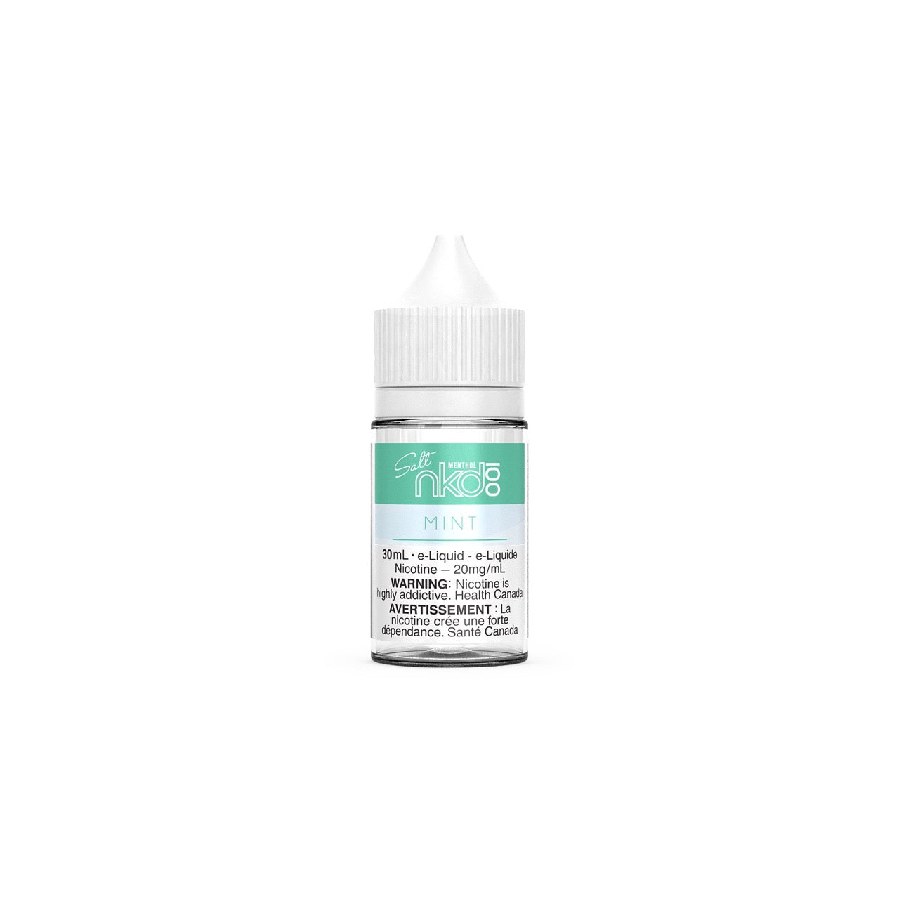 Naked 100 Salt Nic Ejuice 30ml bottle in the flavour Mint