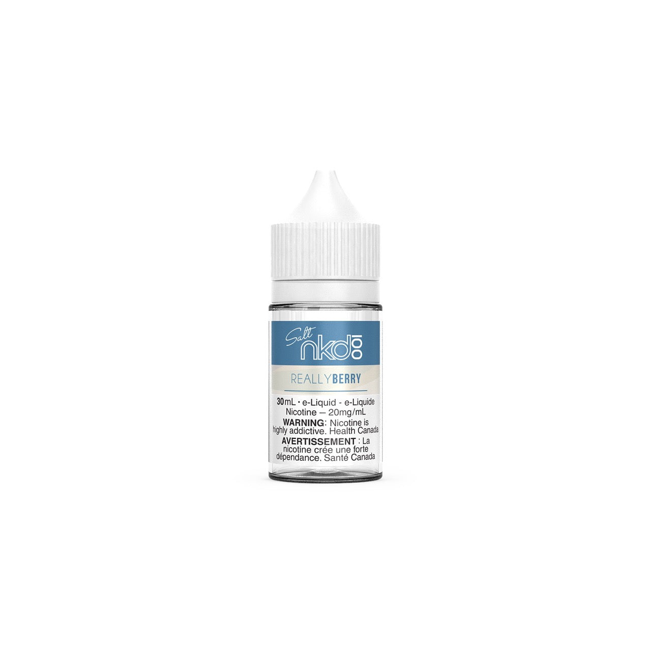 Naked 100 Salt Nic Ejuice 30ml bottle in the flavour Really Berry